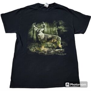 Lost Creek Outfitters Camo Buck Nature Tshirt sz M